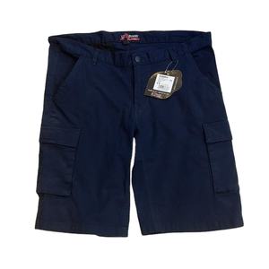 กางเกงขาสั้นคาร์โก้สำหรับผู้ชายผ้าฝ้ายถักแบบลำลองมีหลายกระเป๋าระบายอากาศได้ดีขนาดพลัสไซส์ - Product Image 4