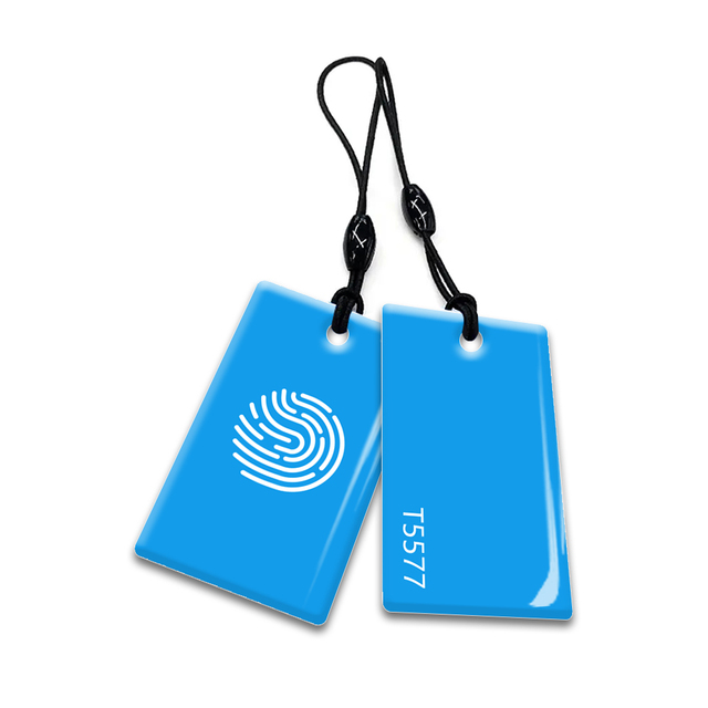 Custom NFC Keychain Waterproof Printed 13.56MHz Key Tag RFID Epoxy Card