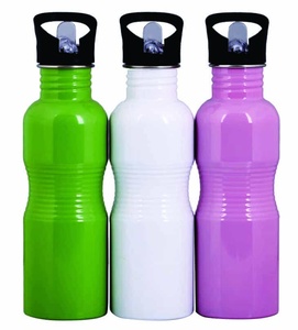 <b>Large</b> Mouth Stainless Steel Single Wall Insulated Straight <b>Cup</b> Boiling Water Safe Leak-Proof Tumbler Lid 6-Hour Thermal Silicone - Product Image 1