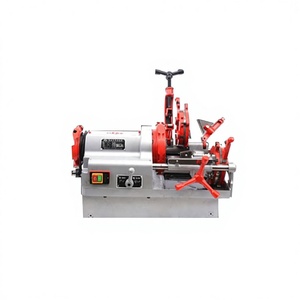 Máquina Eléctrica Monofásica <span class=keywords><strong>de</strong></span> Alta Velocidad y Potencia para Cortar y Roscar Tuberías <span class=keywords><strong>de</strong></span> Hierro <span class=keywords><strong>de</strong></span> 2-4 Pulgadas, 220V CA - Product Image 1