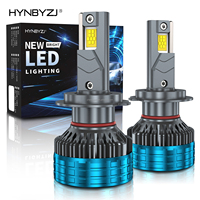 HYNBYZJ phares LED haute puissance 200W H7 H4 H11 9005 9006 9012 20000LM pour accessoires de voiture ampoule LED automatique