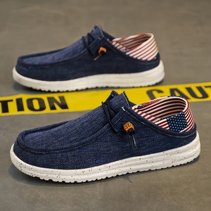 Zapatos de Vestir de Lujo para Hombre Greatshoes, Zapatos Náuticos Blancos de Lona Sin Cordones, Mocasines Cómodos para Caminar, Zapatos para Hombres - Product Image 3