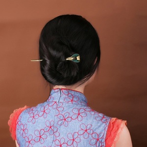 Rétro Mode Femmes Queue De Cheval Épingle À <span class=keywords><strong>Cheveux</strong></span> Coloré <span class=keywords><strong>Strass</strong></span> Alliage <span class=keywords><strong>Cheveux</strong></span> Fourches 15cm Serpent Conception <span class=keywords><strong>Cheveux</strong></span> Bâtons - Product Image 2