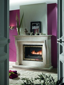 Cheminée électrique moderne en marbre blanc MFI122, pierres de luxe décoratives, nouveauté - Product Image 2