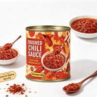 Sauce chili salée en conserve 53-Canned avec sel pour le petit-déjeuner, les œufs, le congee et les nouilles, pâte fermentée, condiment de cuisine, pack en vrac