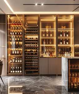 ตู้เก็บไวน์แบบกำหนดเอง ตู้เก็บเครื่องดื่มแอลกอฮอล์แบบกำหนดเอง ตู้เก็บเครื่องดื่ม - Product Image 4