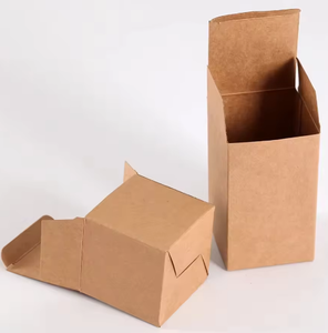 Tự làm Kraft bao bì hộp giấy trắng hộp các tông để đóng gói tự làm kẹo handmade xà phòng Hộp quà tặng - Product Image 3