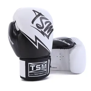 2023Mma Gloves Professional Custom Logo Fit Boxing Gloves Pu Leather Personalized Best Muay Thai Training Punching Boxing Gloves