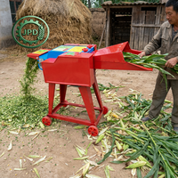 JPD Nueva Picadora de Forraje de Calidad de Exportación, Capacidad de 500 kg/h, Material de Aluminio para Granjas de Ganado y Ovejas, Picadora de Ensilaje, Alfalfa y Pasto