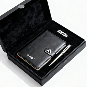 AI-MICH Tùy Chỉnh Sinh Thái Thân Thiện Với Gói Chăm Sóc Lưu Niệm Rượu Vang Nhật Ký Ô Golf Công Ty Mới Bộ Quà Tặng Với Logo Cho Giám Đốc Điều hành - Product Image 5