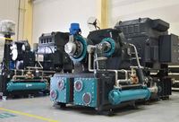 Compresseurs d'extraction moyennes puissances sans huile avec moteur AC pour les presses de surpression intégrées de matières premières des entreprises sidérurgiques