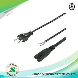 <span class=keywords><strong>2</strong></span> pin avrupa düz güç kablosu - Product Image 5