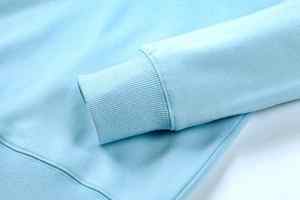 Personalización de los hombres 50% Algodón 50% poliéster Terry sudadera manga larga mezcla de algodón pulóver cuello redondo sudadera hombres - Product Image 3