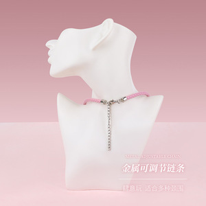 Collar para perro con cascabel ajustable para perros pequeños, color rosa y azul - Product Image 3