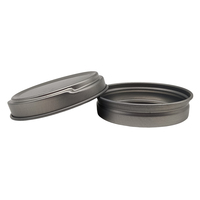 Boîte de rangement ronde en fer blanc D75x21mm à ouverture par pression, personnalisable en gros, pour cirage à chaussures, vide, pour cadeaux et artisanat