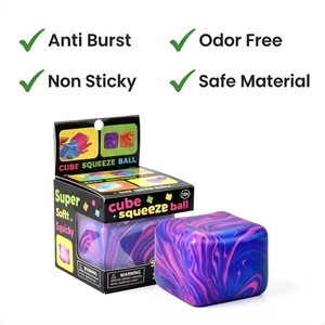 Anti Stress Squishy Toys Bright Neon Swirl Individual Color Window Box <b>Fidget</b> Toys for Bulk Mood Calming Squishy - Product Image 3