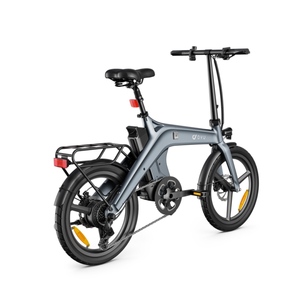 DYU T1 Electric Folding Bike 20 Inch 250W Brushless Motor lightweight ladies commuter <b>ebike</b> with removable lithium <b>battery</b> - Product Image 3
