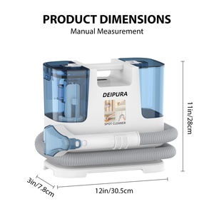 Máquina Limpiadora de Alfombras con Potente Succión de 15KPa, Limpiador de Tapicería con Secado por Aire Caliente, Tanque de 1.5L, Limpiador de Manchas Portátil para el Hogar - Product Image 6