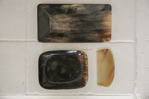 Plateau en corne de buffle naturelle décorative de qualité supérieure pour l'art et les objets de collection But et acheter à un prix abordable - Product Image 4