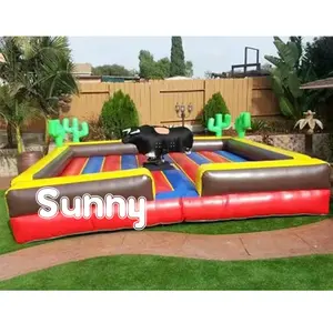 Popular kids Riding Machine Game Rodeo Inflatable Mechanical Bull inflatable rodeo bouncer mechanical bull