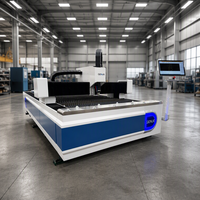 Dernière machine de découpe laser à fibre économique à plateforme ouverte simple 3015 4020, découpeuse laser CNC pour la fabrication de tôles métalliques