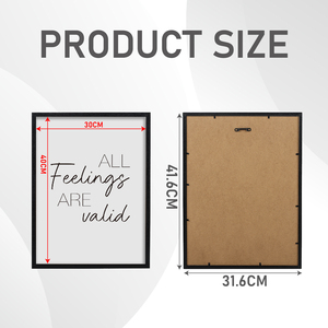 Nhà Máy Bán buôn Chất lượng cao giá rẻ màu đen tường Gallery khung ảnh 30x40cm <span class=keywords><strong>MDF</strong></span> khung ảnh - Product Image 6
