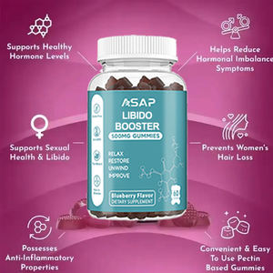 Gummies stimulantes de la libido pour hommes adultes, vente chaude, OEM/ODM, aliments santé, bon pour la santé masculine - Product Image 2