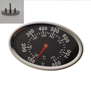 Ngắn thăm dò treo Lò nướng Lò nướng đo nhiệt độ Nhiệt kế lưỡng kim đo nhiệt độ thép không gỉ - Product Image 6