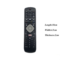 YKF406-002 YKF406-003 996596003606 996597001325 996596002916 Control Remoto para Televisores Philips LED 3D HD Smart TV con Botón de Netflix