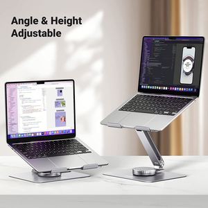 UGREEN Support d'ordinateur portable pour bureau Base rotative réglable à 360 ° compatible avec MacBook Pro Air Stand - Product Image 6