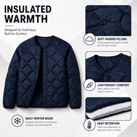 Blouson Bomber Homme Léger à Manches Longues avec Fermeture Éclair – Veste Décontractée Chaude pour l'Hiver – Modèle Personnalisé 2026 – Grande Vente