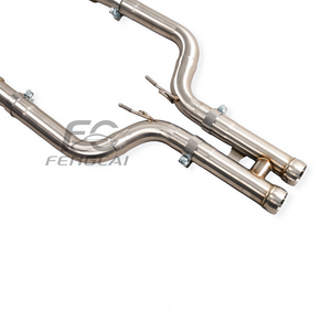 Système d'échappement à haut débit avec downpipe pour Mercedes-Benz W222 S300 S350 S400 S450 S500 3.0T 4.7T, collecteur d'échappement en acier inoxydable SS304 - Product Image 5