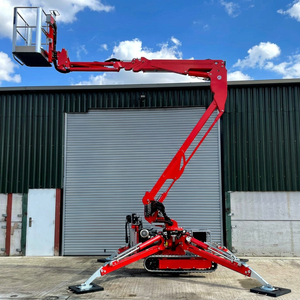 Cherry Picker <b>Tracked</b> Boom Lift Articulating Aerial Work Platform Hydraulic Lifter <b>Pump</b> Diesel Powered Fully Hydraulic System - Product Image 1