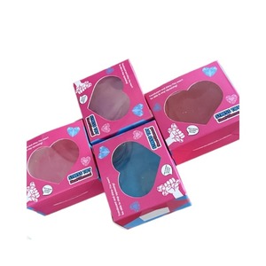 Jouet anti-stress en forme de cœur en sucre de malt à récupération lente, le plus vendu pour adultes, cadeau de relaxation avec options multicolores effet gemme - Product Image 4