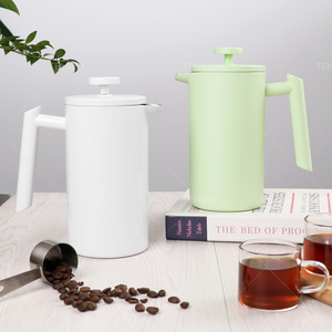 Presse <span class=keywords><strong>à</strong></span> café <span class=keywords><strong>isotherme</strong></span> Tenrey en acier inoxydable avec poignée ergonomique - Product Image 3