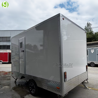 Toilettes Extérieures Temporaires Goeasy - WC Mobile 3 Postes - Remorque Sanitaire Portable