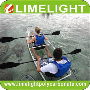 Kayak Transparente LIMELIGHT Clear Bottom Kayak-111 para 3 Personas, Kayak de Policarbonato Transparente - Product Image 6
