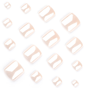 Superposiciones de <span class=keywords><strong>uñas</strong></span> de perlas desnudas de gama alta disponibles en stock <span class=keywords><strong>para</strong></span> <span class=keywords><strong>pies</strong></span>, puntas de <span class=keywords><strong>uñas</strong></span> populares al por mayor - Product Image 2