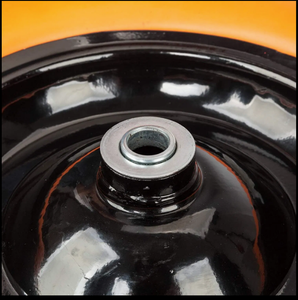 Roues de <span class=keywords><strong>brouette</strong></span> en mousse PU solide de 16 pouces 4.00 à 8 roulettes libres plates en polyuréthane pour transpalette, chariot de camping - Product Image 5