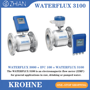 เครื่องวัดการไหลแบบแม่เหล็กไฟฟ้า KROHNE Caudalimetro Electromagnetico WATERFLUX 3100 เซ็นเซอร์แม่เหล็กไฟฟ้า - Product Image 5