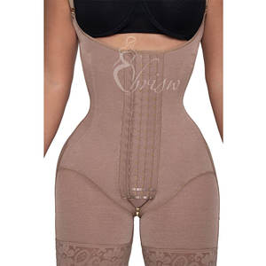 Vente chaude femmes gaines amincissantes contrôle du ventre Shaper taille haute formateur bretelles forte forme élastique porter corps costume - Product Image 5