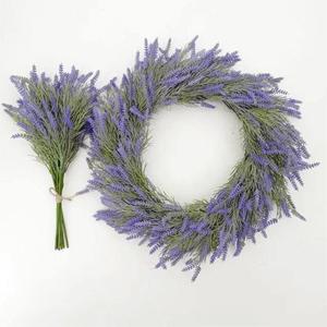 Offre Spéciale <span class=keywords><strong>couronne</strong></span> <span class=keywords><strong>de</strong></span> lavande <span class=keywords><strong>de</strong></span> printemps orne la décoration intérieure - Product Image 1