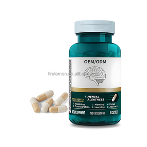 Suplemento Dietético OEM/ODM de 60 Cápsulas de Bacopa Monnieri y L-Teanina, Suplemento para el Cerebro, Vigilancia Psicológica, Memoria, Extracto de Plantas - Product Image 3