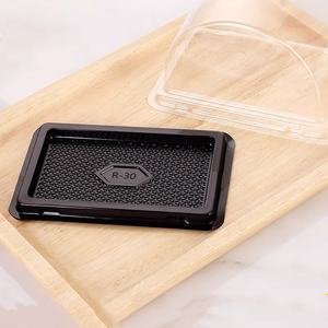 <span class=keywords><strong>Transparent</strong></span> PET Gâteau Rouleau Suisse Rouleau Tranche Conteneur Semi-<span class=keywords><strong>Cercle</strong></span> Blister Boîte Pain Boulangerie Pâtisserie Supermarchés Usage Industriel - Product Image 6