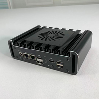 Mini PC industriel G590S 2 LAN avec processeur Intel i3-1215U, i5-1345U, i7-13620H, ports RS232/RS485, DDR5, pare-feu intégré, Linux Ubuntu, 12e et 13e génération