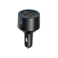 QC3.0 बहु समारोह शक्ति अनुकूलक 12V 24V करने के लिए 220V कार पलटनेवाला