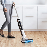 Serpillière intelligente sans fil pour nettoyage des sols, prix d'usine vente en gros, aspirateur humide et sec, commande par Assistant vocal