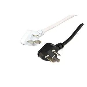 Customized CCC Certified Environmentally Protected national standard Small Three Plug power cords