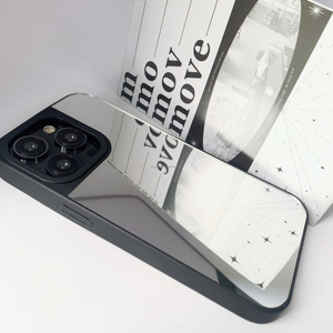 Étui de <span class=keywords><strong>téléphone</strong></span> avec <span class=keywords><strong>miroir</strong></span>, coque de <span class=keywords><strong>téléphone</strong></span> portable en PC rigide avec <span class=keywords><strong>miroir</strong></span>, impression personnalisée <span class=keywords><strong>sur</strong></span> le <span class=keywords><strong>miroir</strong></span> pour iPhone 16 15 14 13 12 Pro Max - Product Image 3
