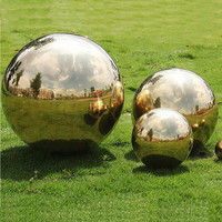 Boule creuse polie en acier inoxydable - Tailles de 3 à 30 cm pour la décoration de la maison, du jardin et commerciale
